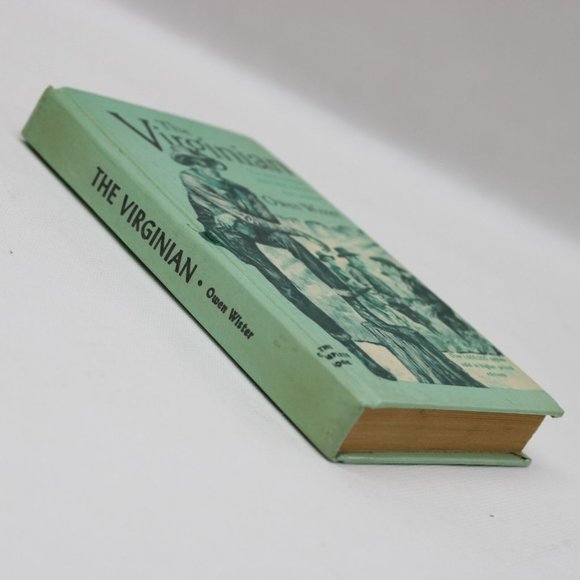 The Virginian Western Novel Owen Wister Pocket Book 1972 Hardcover - Picture 4 of 10
